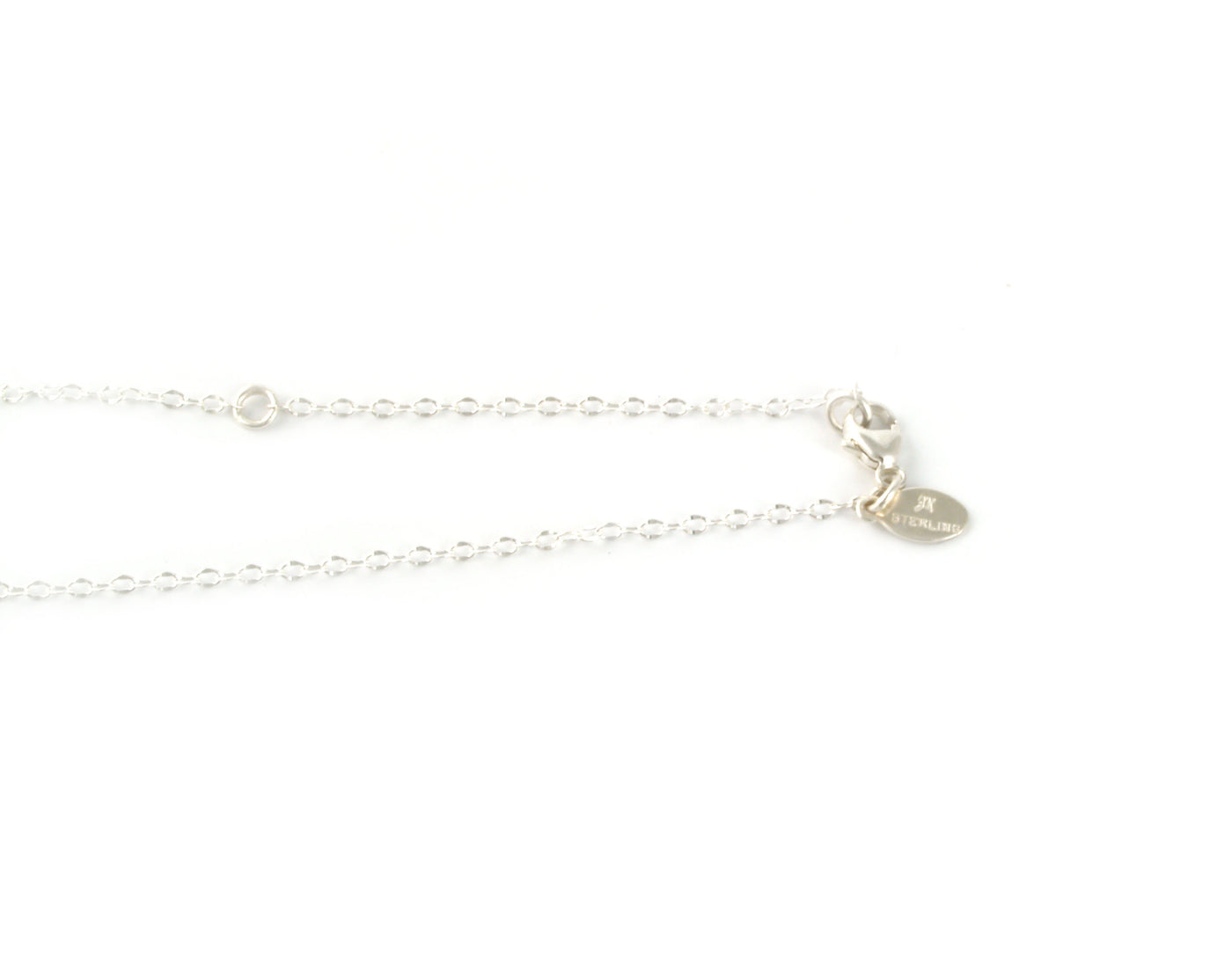 Large Forged Drop Necklace