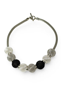 Silver, Rhodium & Black