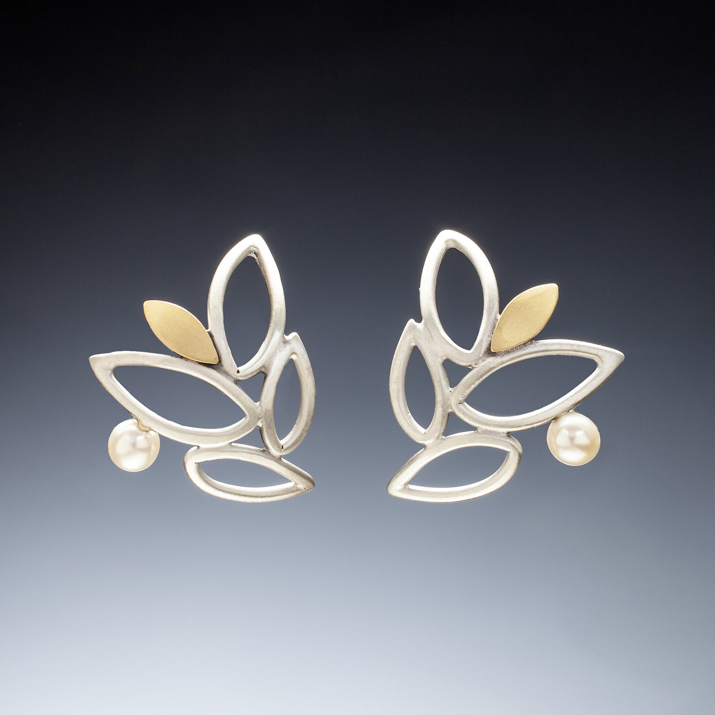 Lace Leaf Earrings