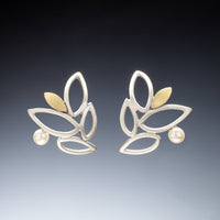 Lace Leaf Earrings