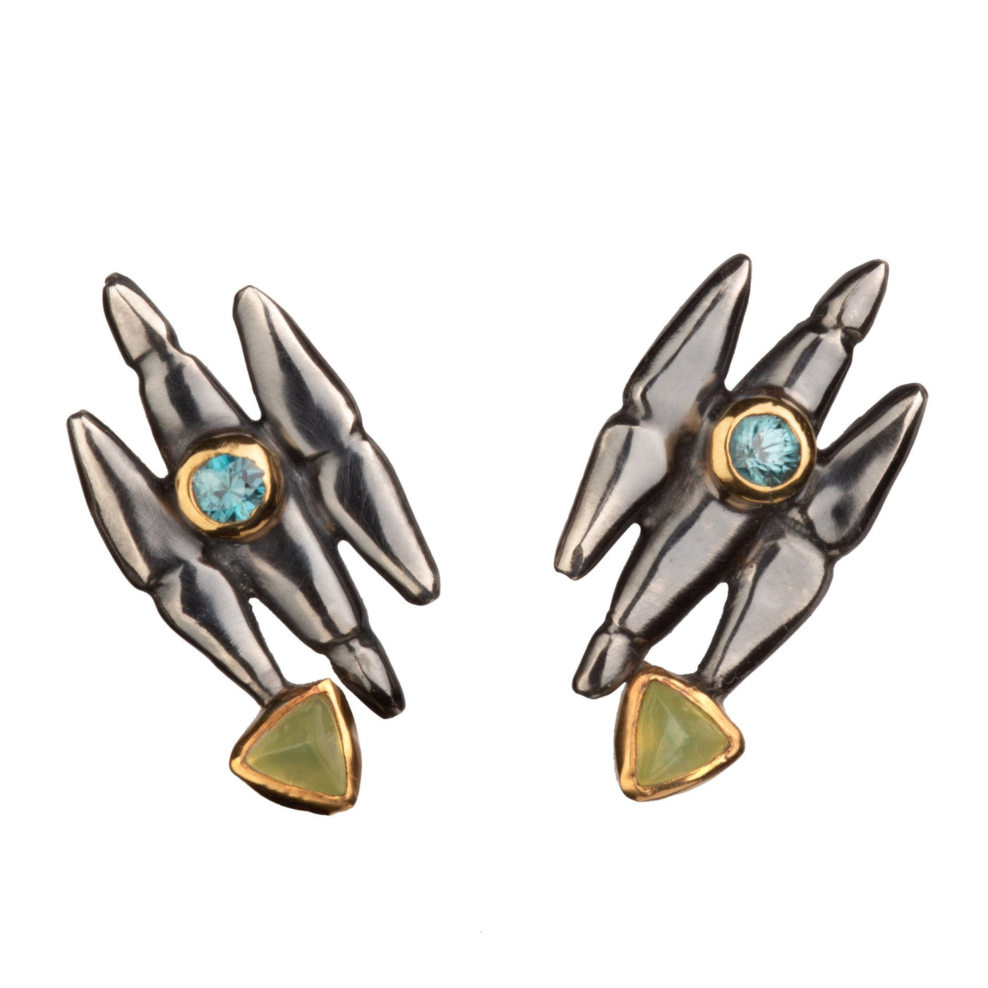 Vesuvianite & Blue Zircon