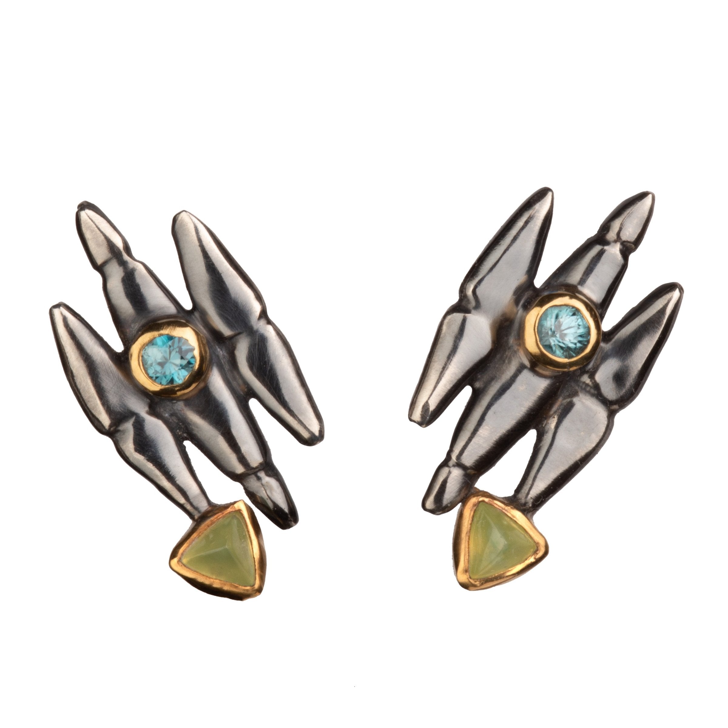 Vesuvianite & Blue Zircon
