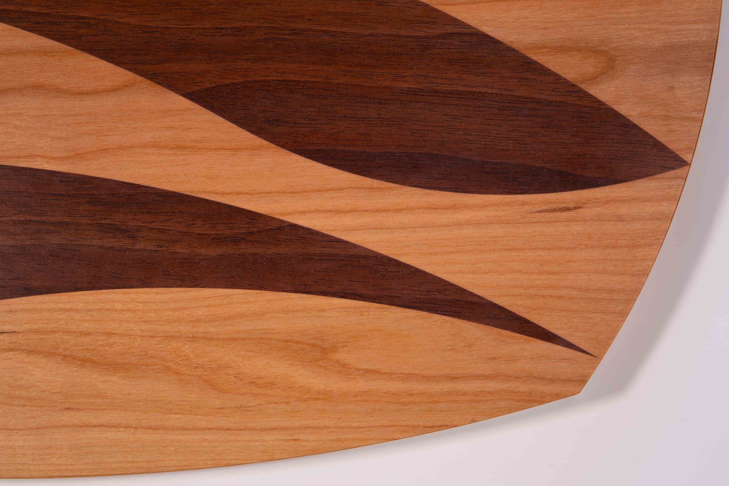 Cherry with Walnut Inset