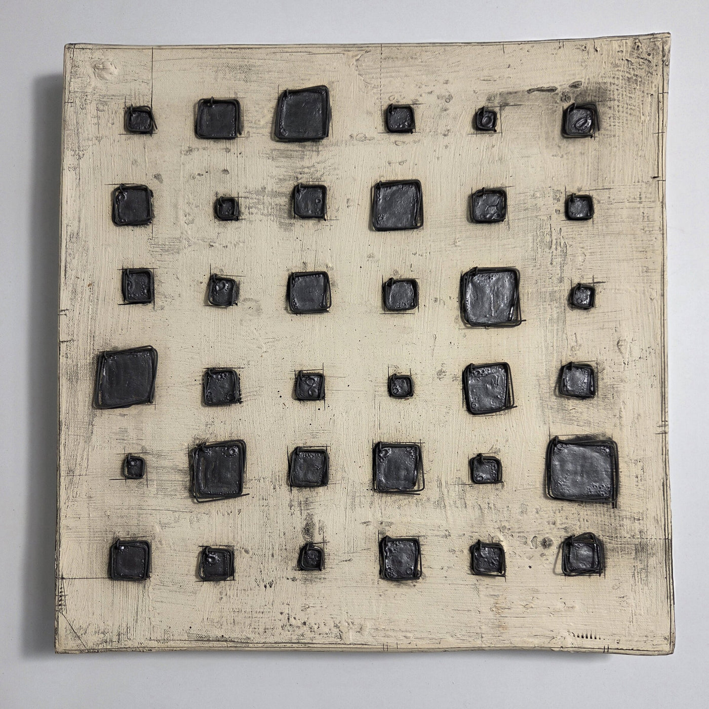 black square grid