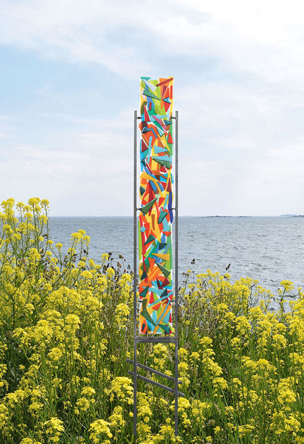 Kaleidoscope Garden Totem · Artful Home