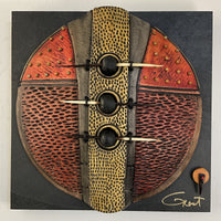 Windows to the Earth - Reds with Porcupine Quills