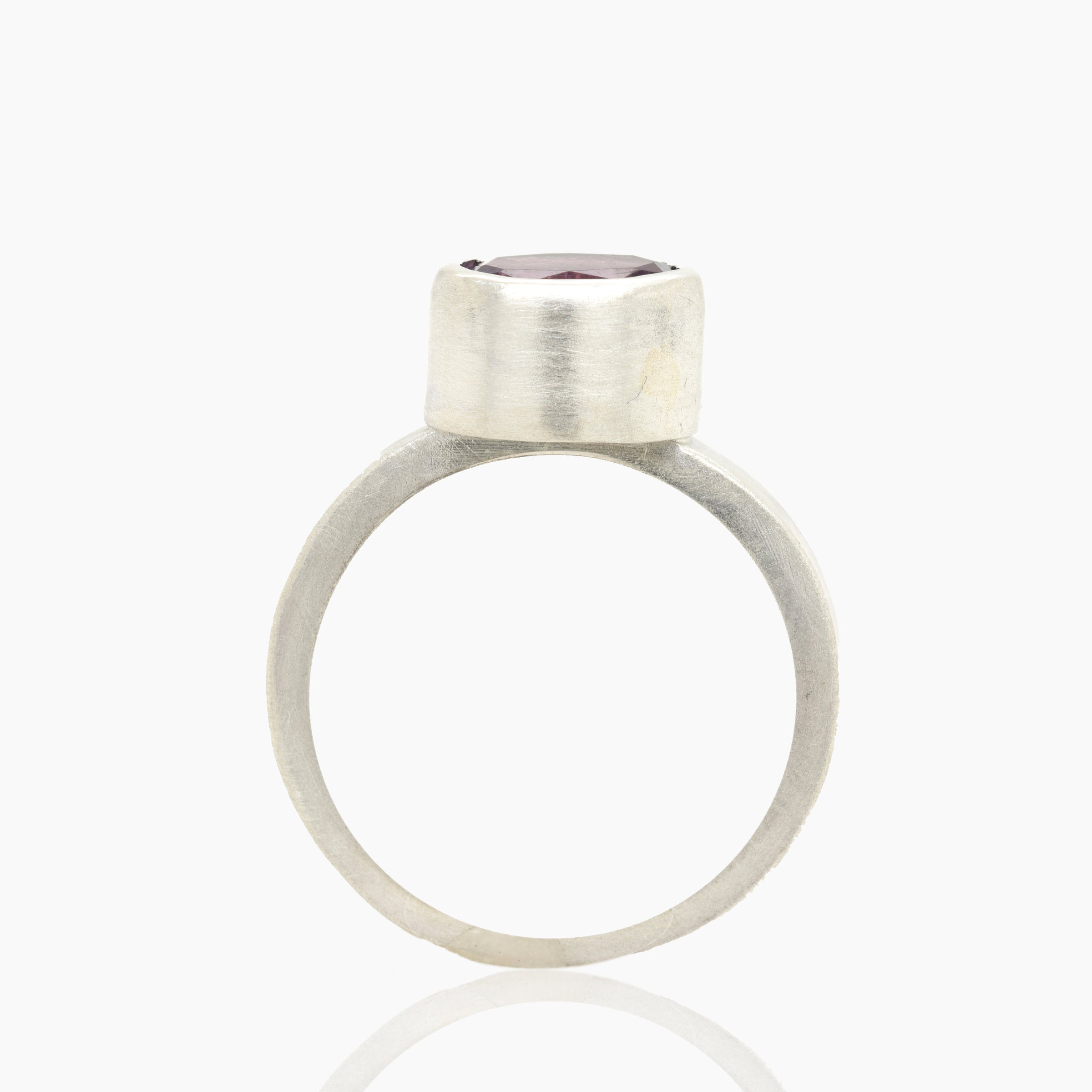 Lavender Amethyst Sterling Ring