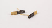 Bar Stud with Gold Fusing