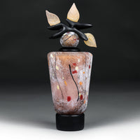 Autumn Rose Tall Tapered Cylinder