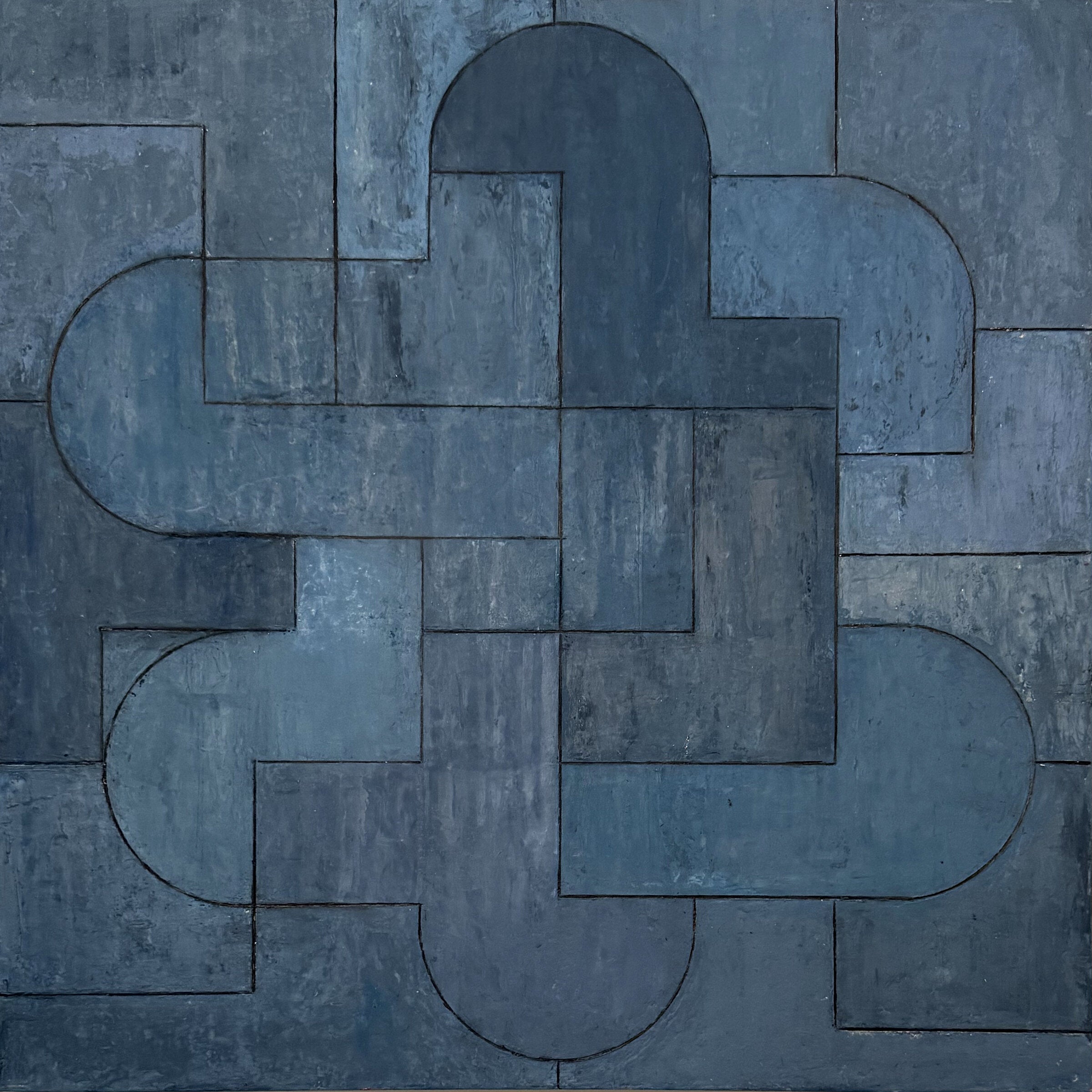 What Color Is the Blue Painting