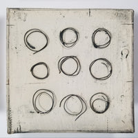 Wire Circles on White