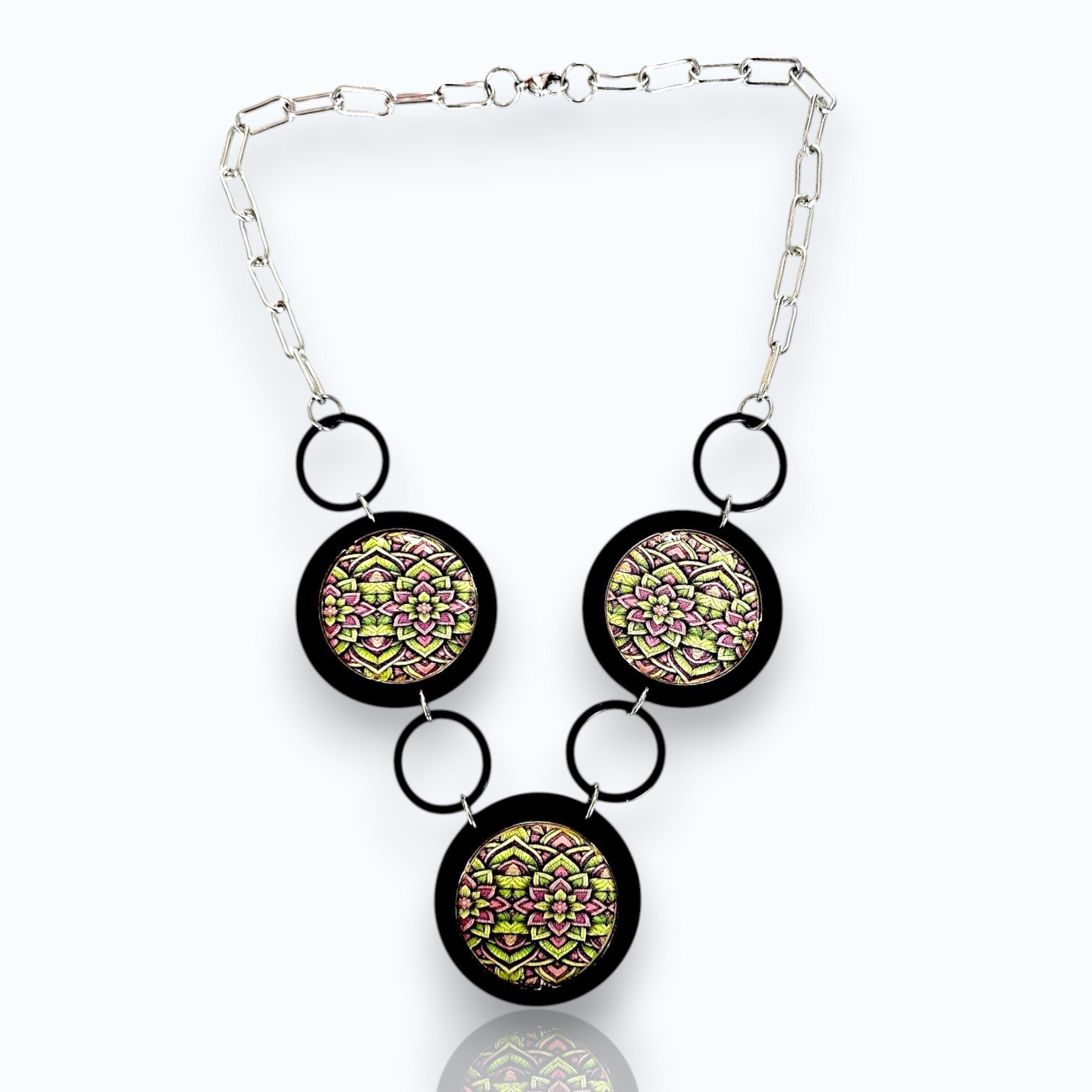 Mandala Mirage Statement Necklace