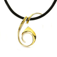 Flared Spiral Pendant