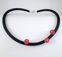 Coral Trio Necklace