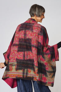 Double Collar Poncho #7