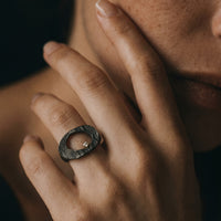 oxidized silver