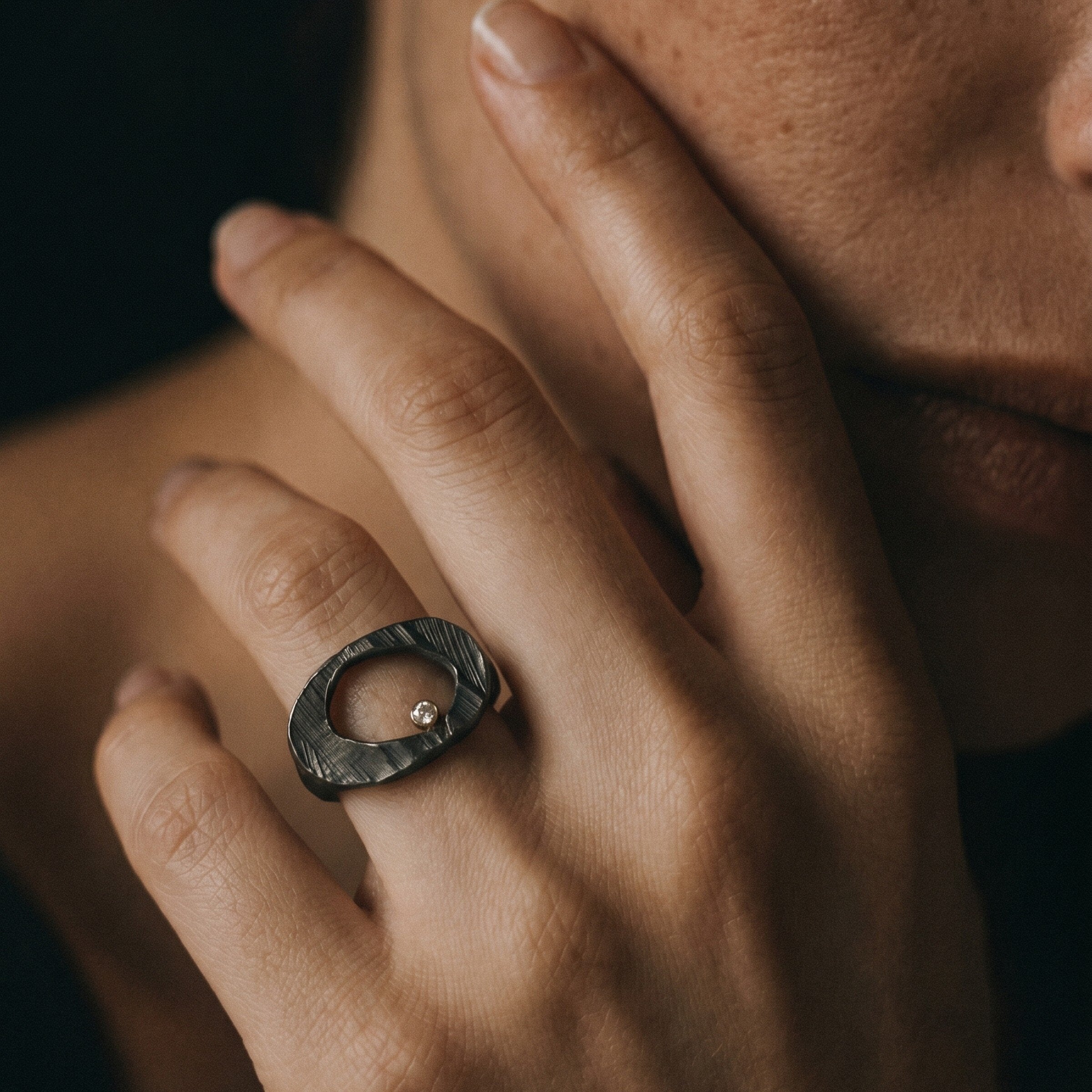 oxidized silver