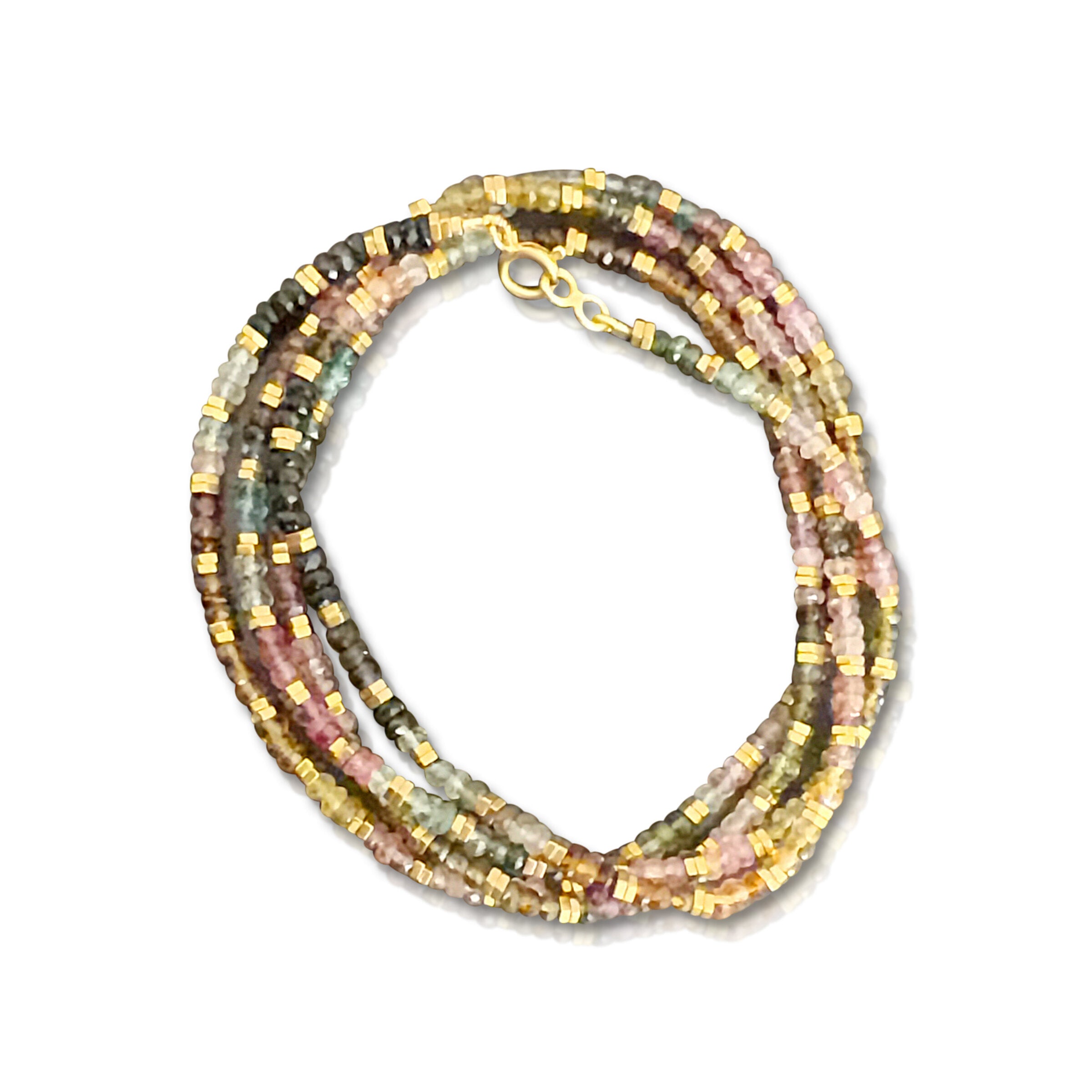 Tourmaline & Hematite Necklace