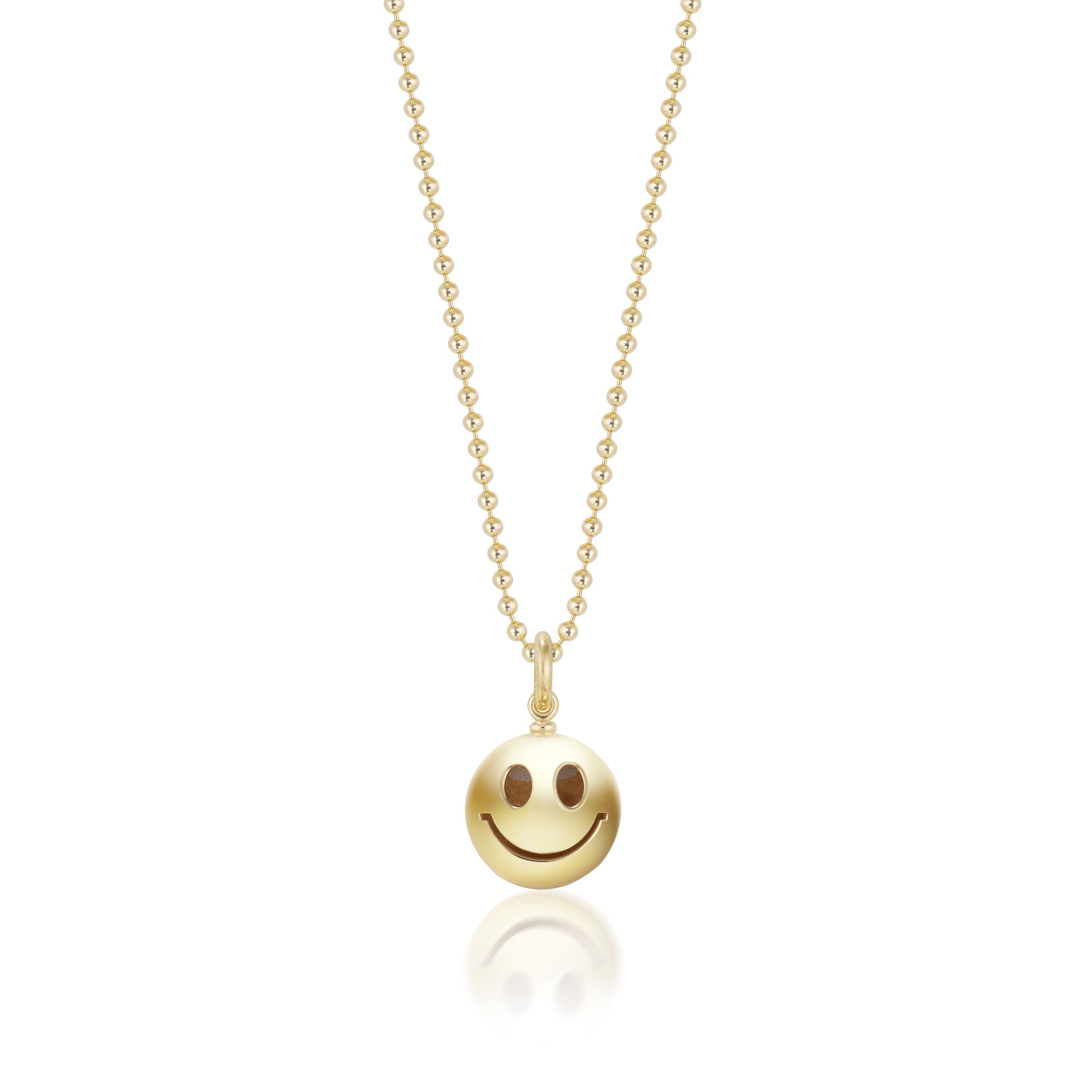 Mini with gold bead chain