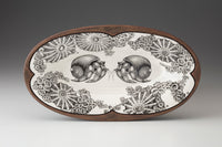 Oblong Serving Platter: Hermit Crab