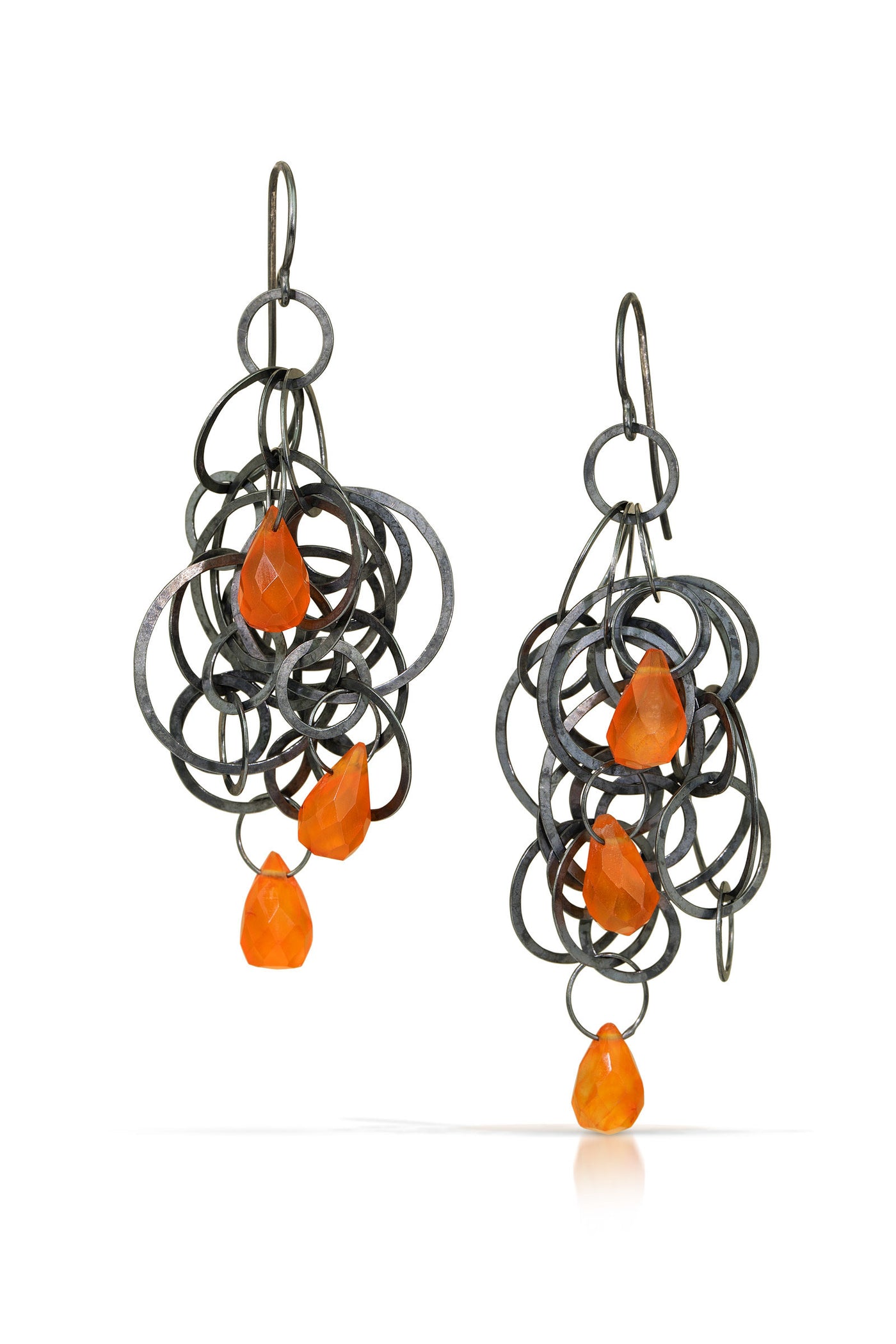 Silver Tangle Earrings