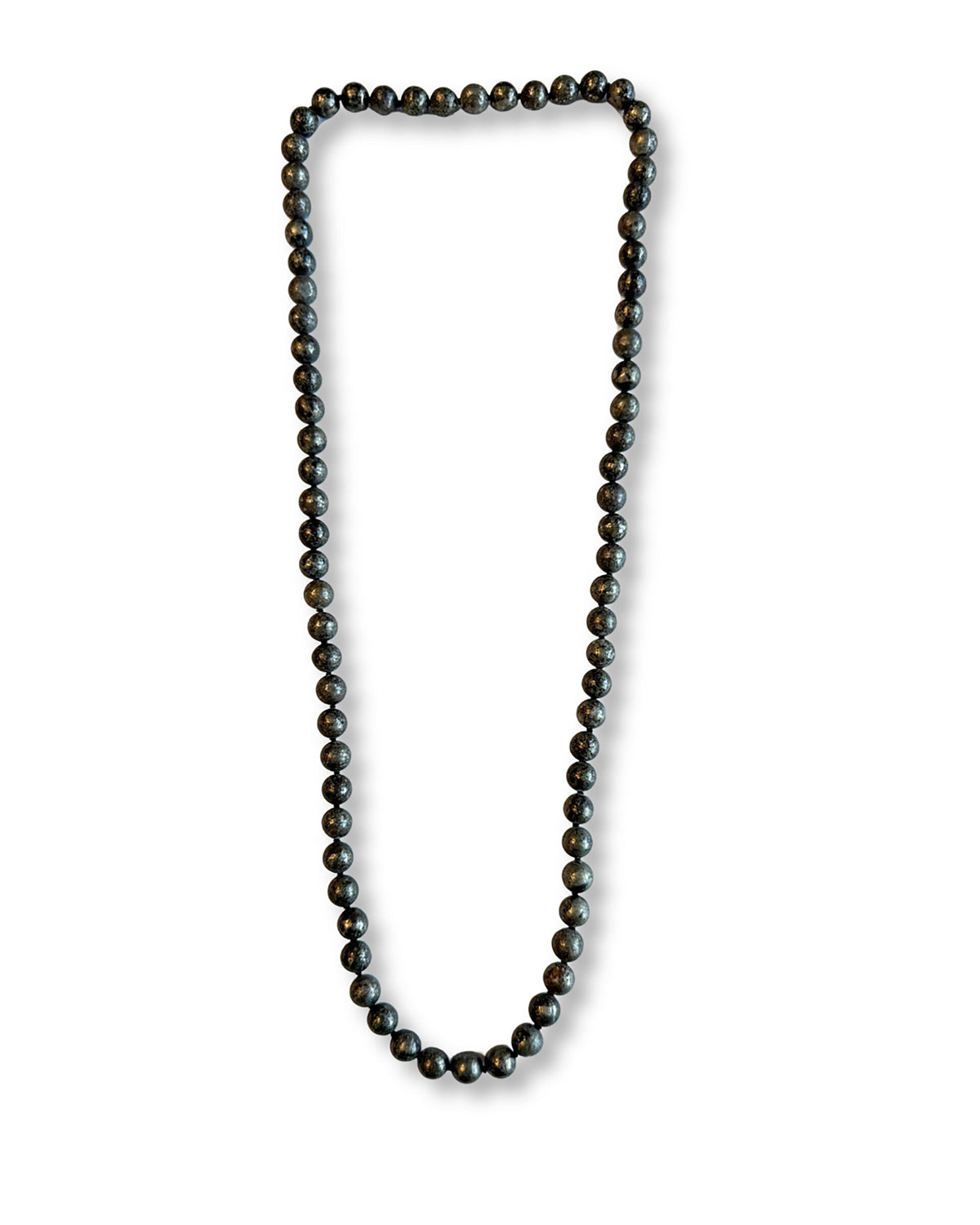 Infinity Pyrite Necklace