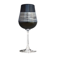 Black, white wine
