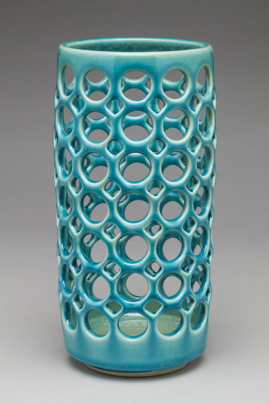 Lacy Cylinder in Turquoise