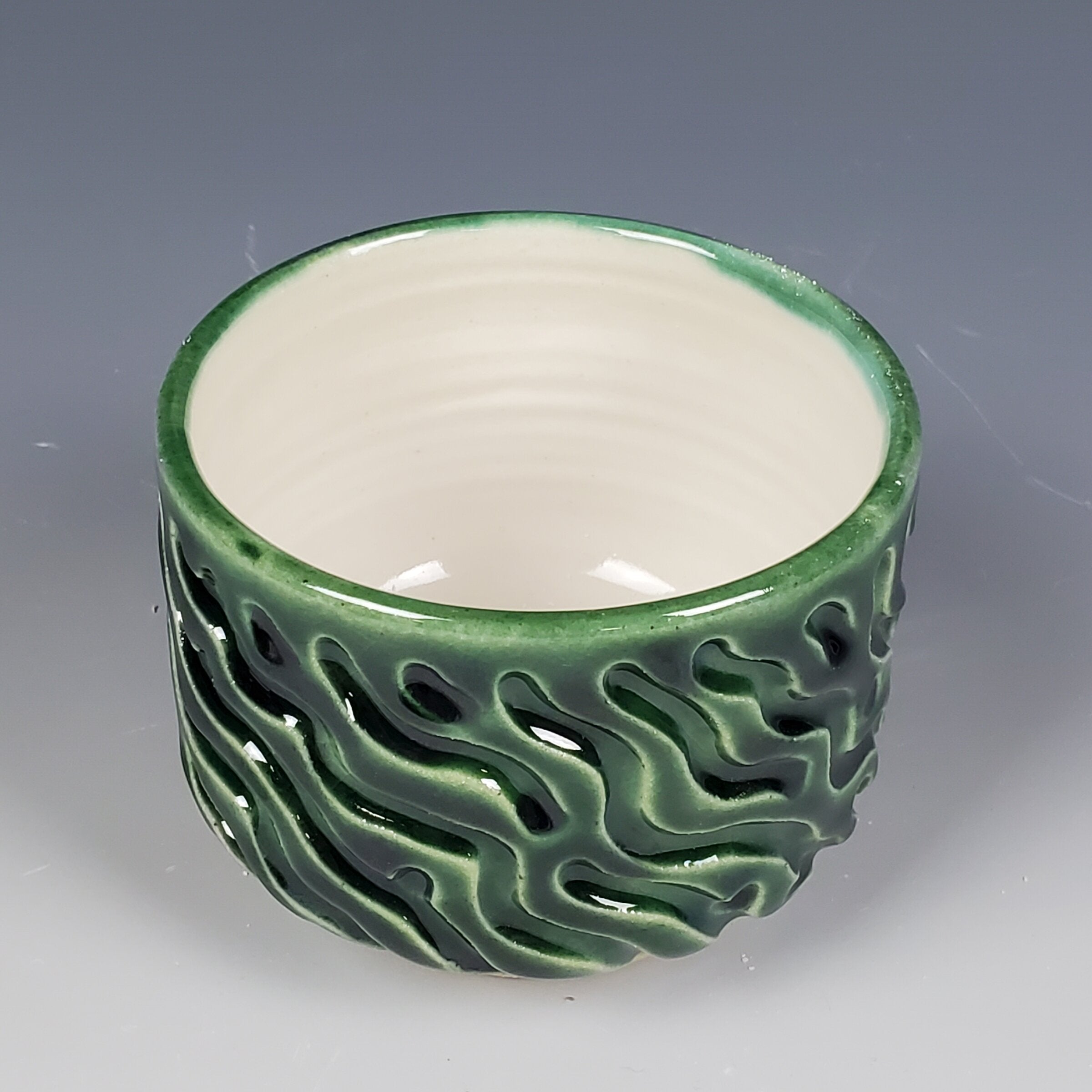 Wavy Cup in Oribe