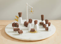 Modern Nativity Set