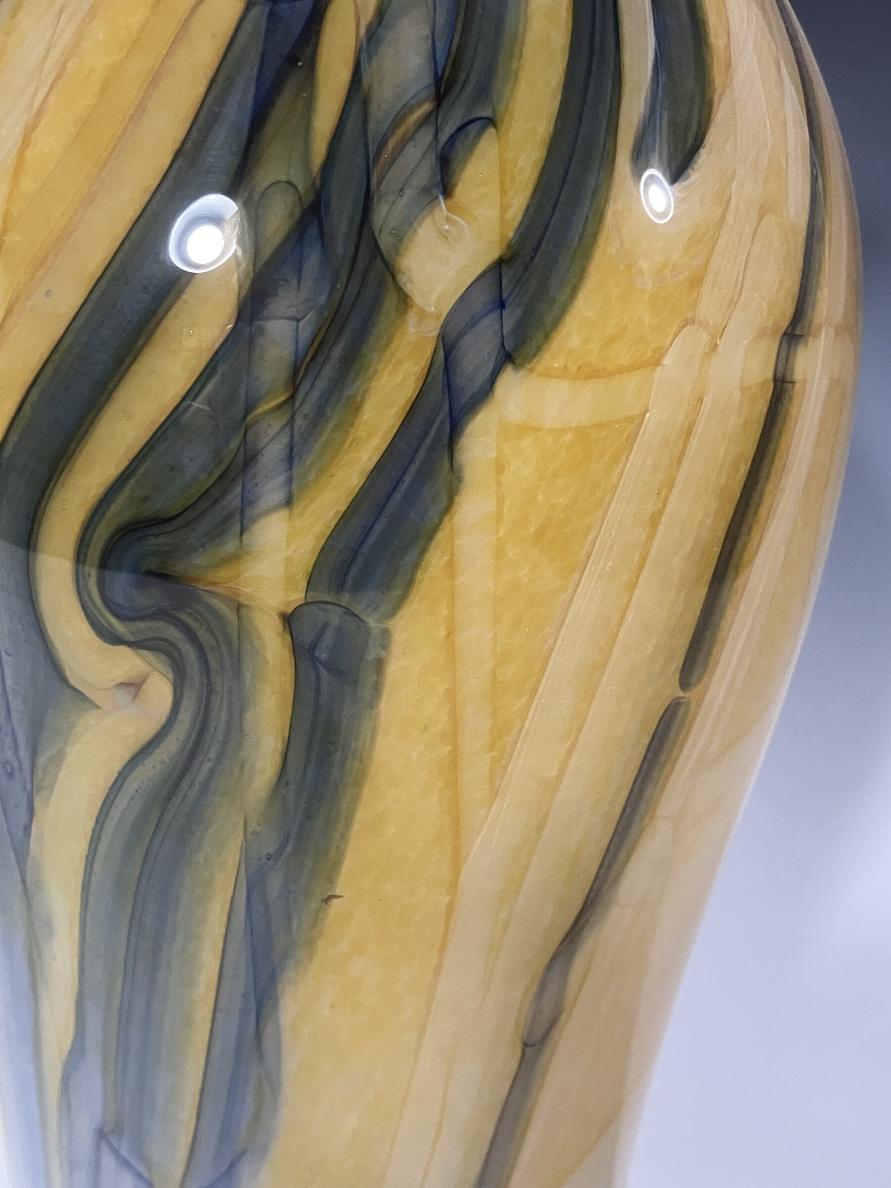 Quartzite Vase in Yellow