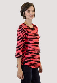Fiore Classic Shirttail Top