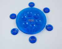 Sapphire Seder Plate