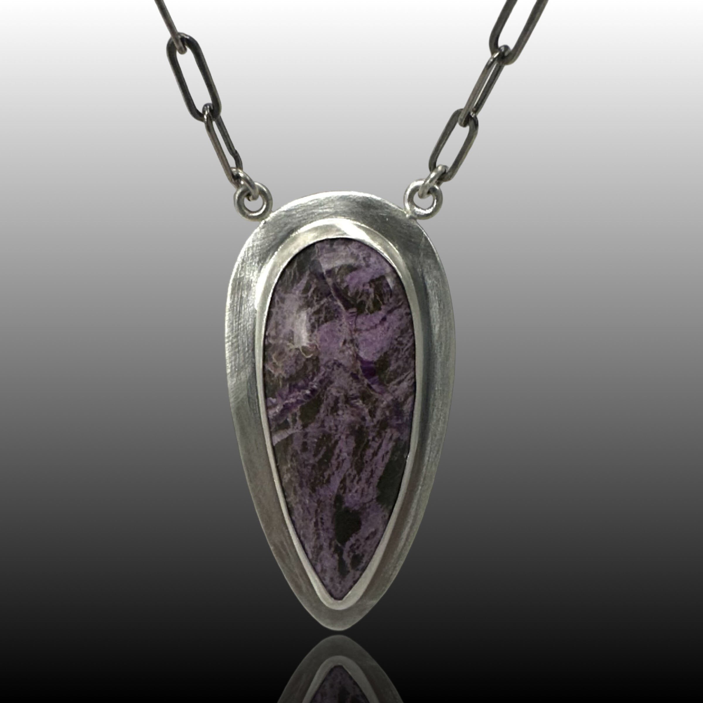 The Days Were Long But the Nights Were Purple Necklace