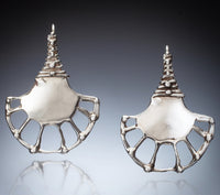 Fan Cut-Out Earrings | Photo by Ralph Gabriner