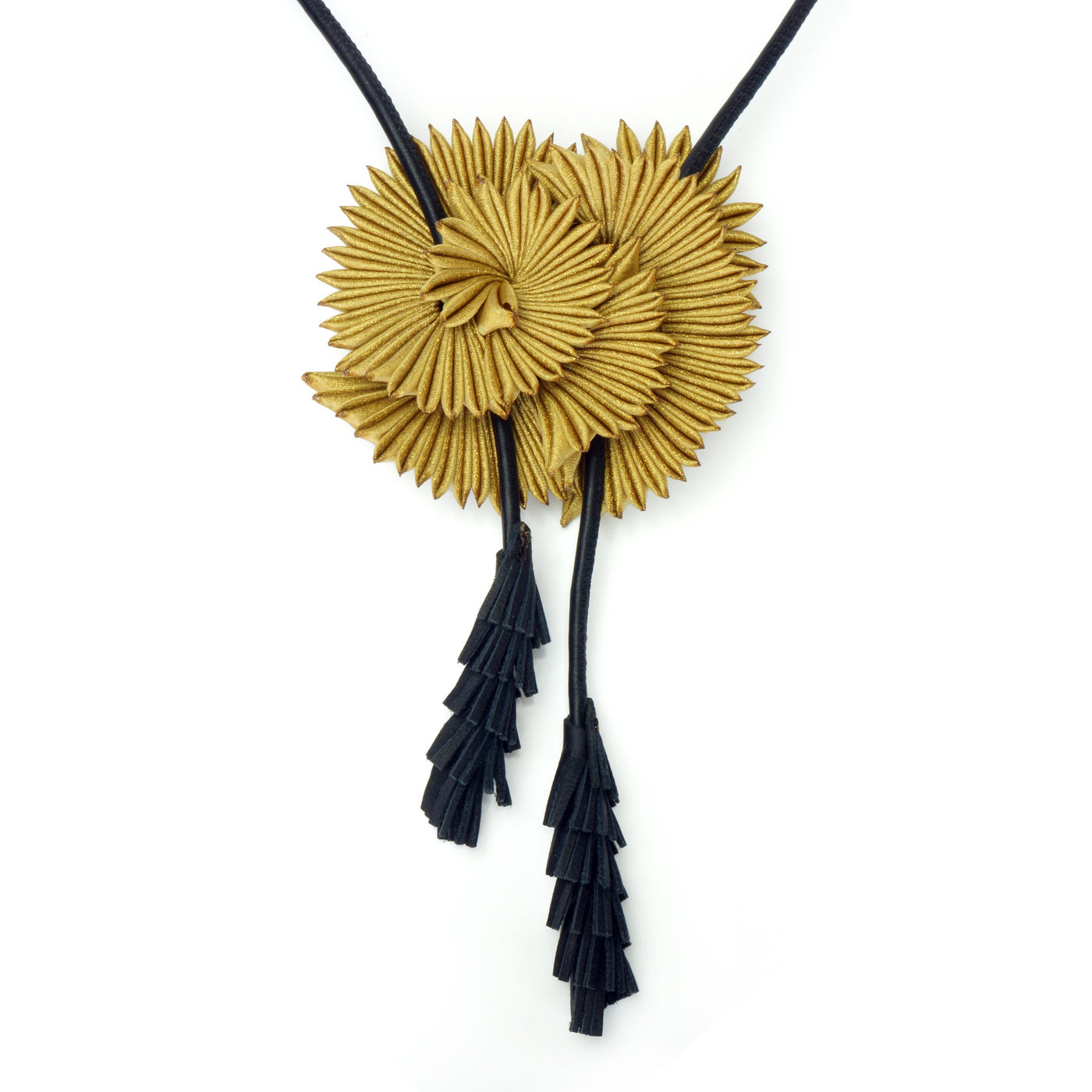 Chrysanthemum Bolo Necklace