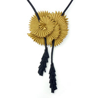 Chrysanthemum Bolo Necklace