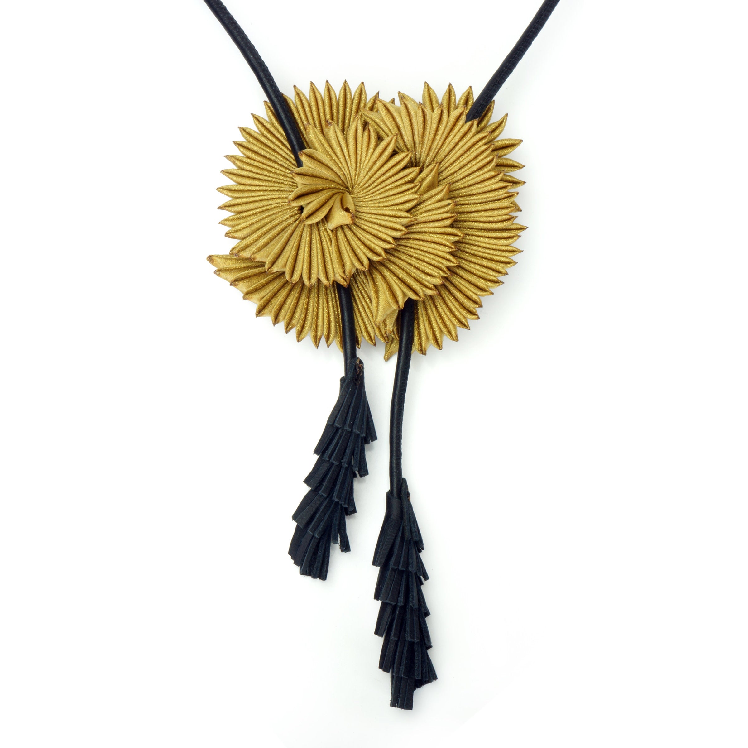 Chrysanthemum Bolo Necklace