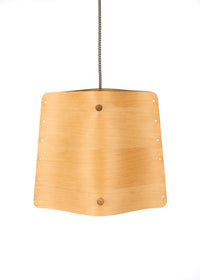 Pocket Pendant Lamp in Original, Beech