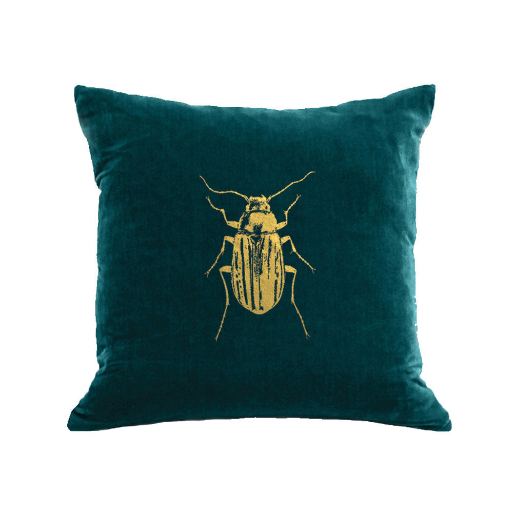teal on gold, 18sq