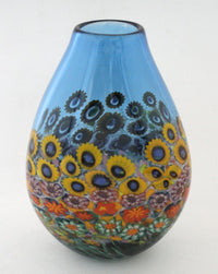 Aquamarine Giverny Pouch Vase