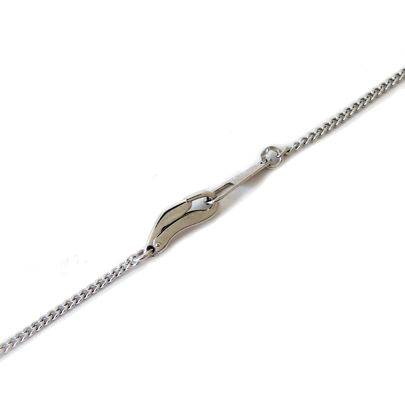 Blue-Green Sapphire Simplicity Pendant