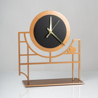 Hammered Copper Body with an Oiled Bronze Face