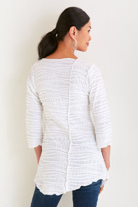 white, back view