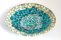 Saunter Series Bowl, Seaside Mosaic