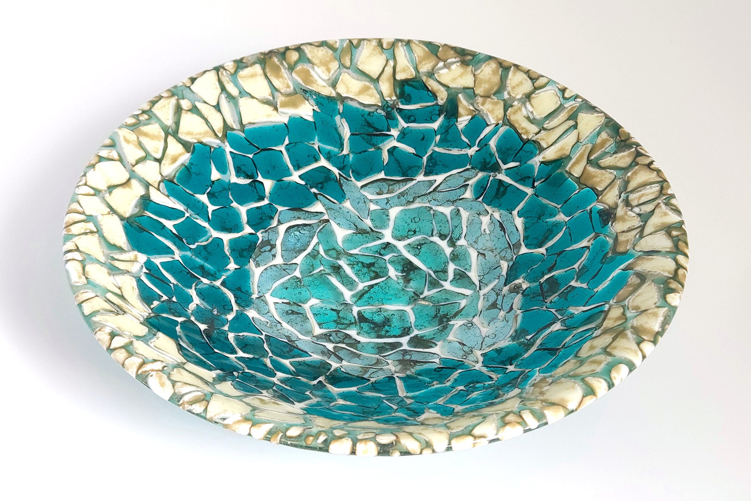 Saunter Series Bowl, Seaside Mosaic