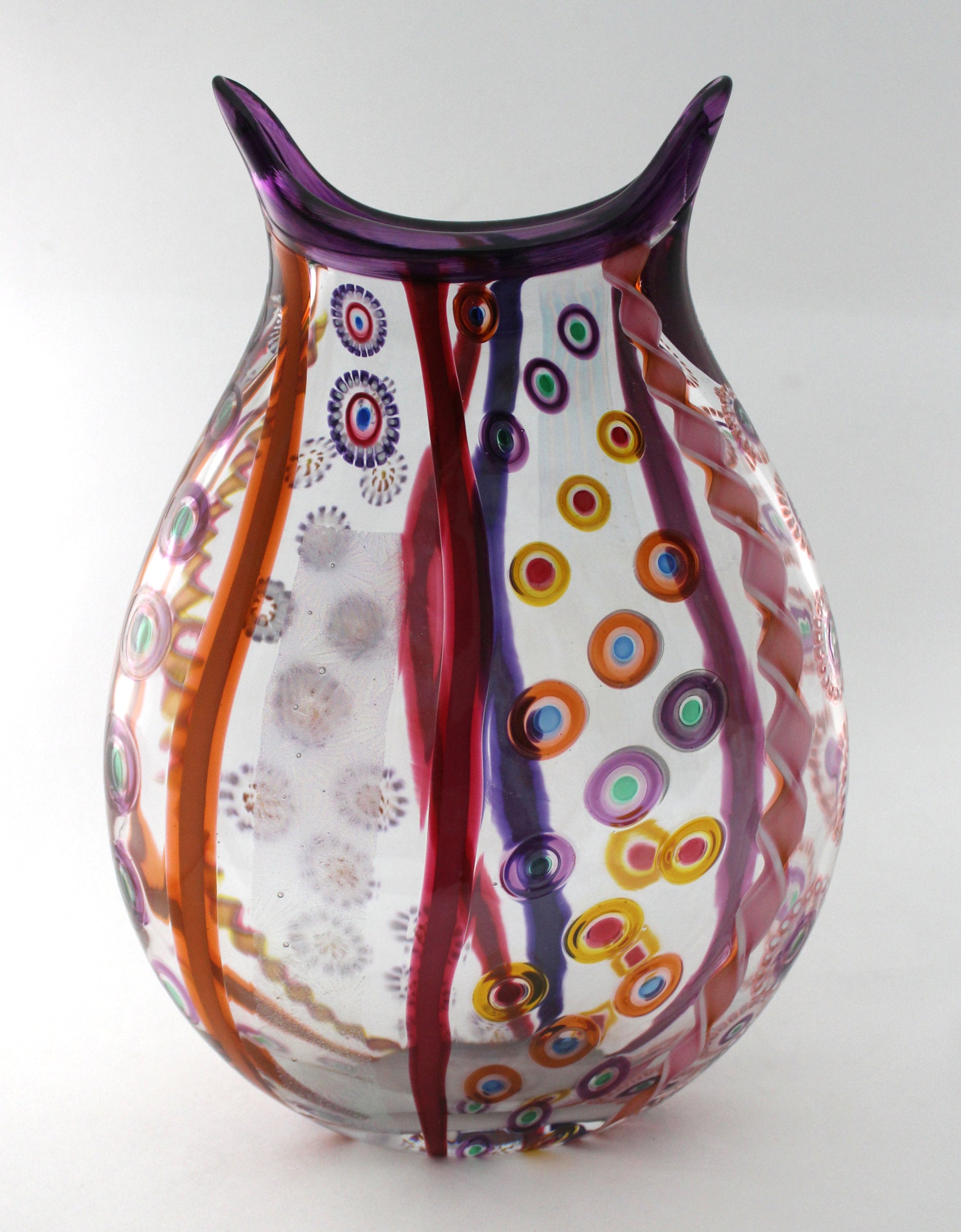 Large "Mosaic" Mermaid's Purse Vase