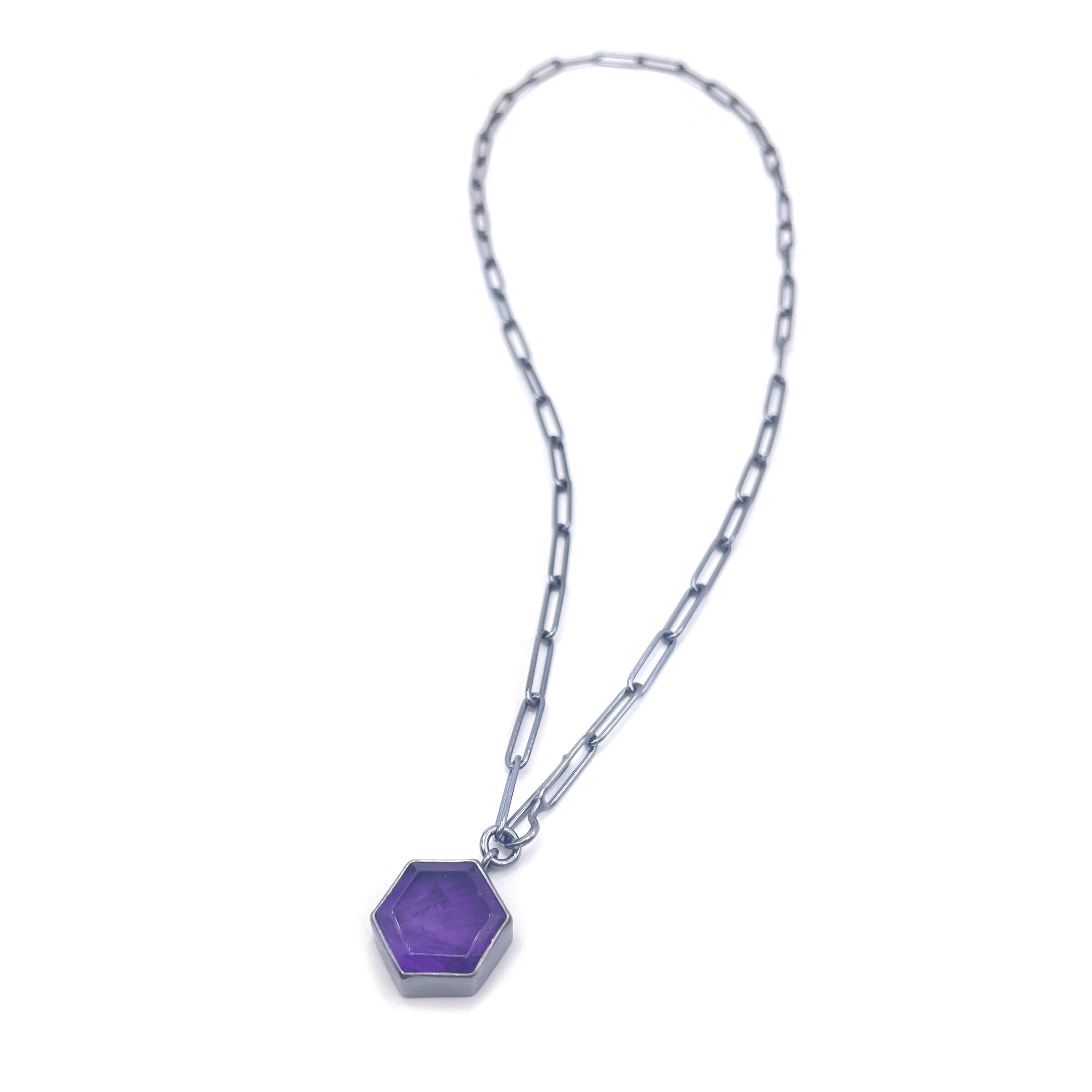 Amethyst Lariat