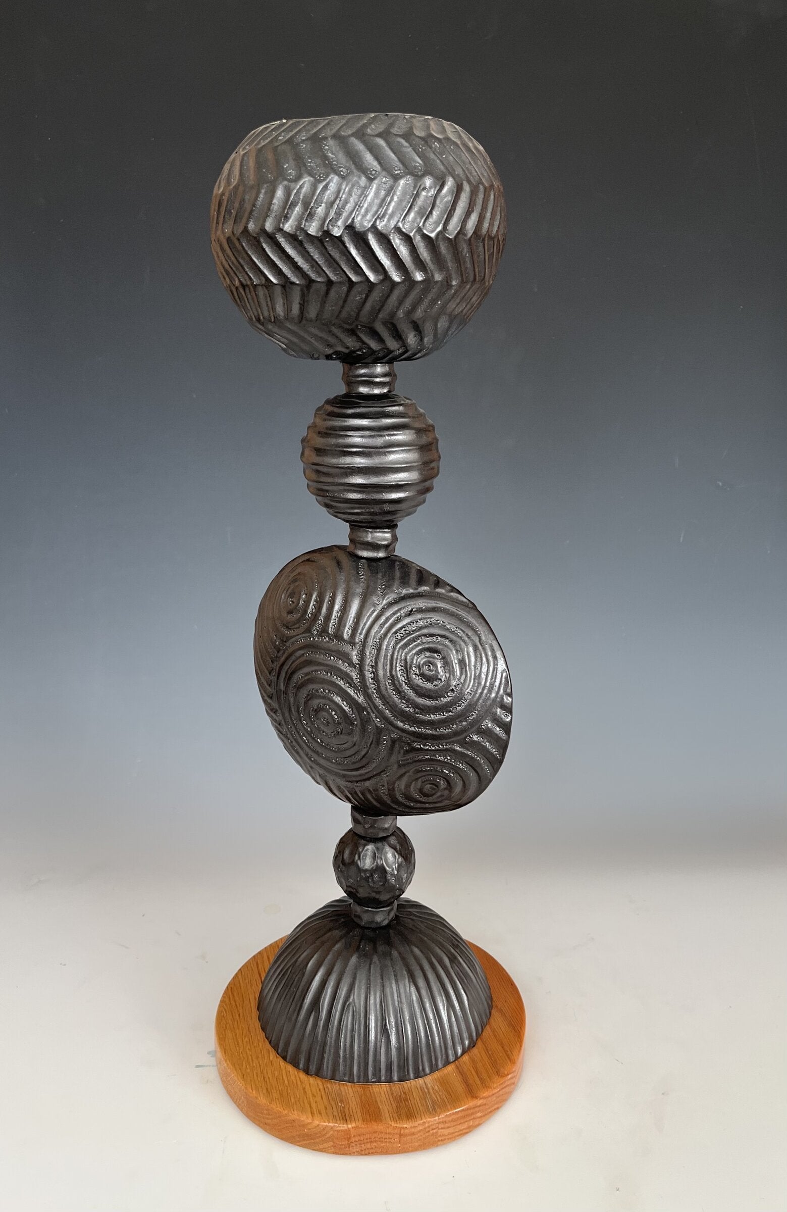 Small Black Totem III