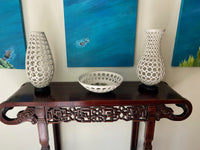Demi Pierced Ceramic Fruit Bowl